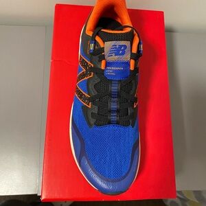 New Balance Men's Blue and Orange Sneakers